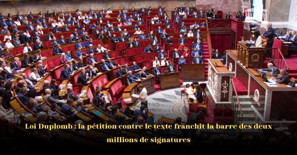 Pétition contre la controversée Loi Duplomb dépasse les deux millions de signatures