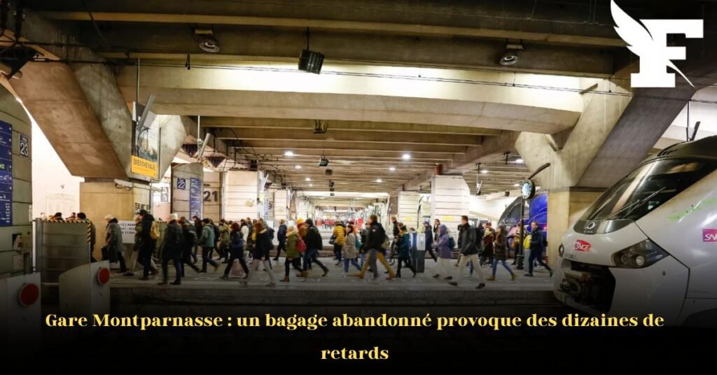 Chaos à la Gare Montparnasse: Un Bagage Abandonné Provoque des Douzaines de Retards de Trains à Travers la France