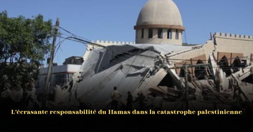 L’écrasante responsabilité du Hamas dans la catastrophe palestinienne