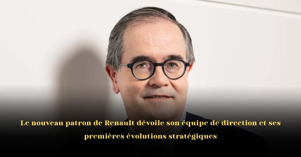 Le nouveau patron de Renault dévoile son équipe de direction et ses premières évolutions stratégiques