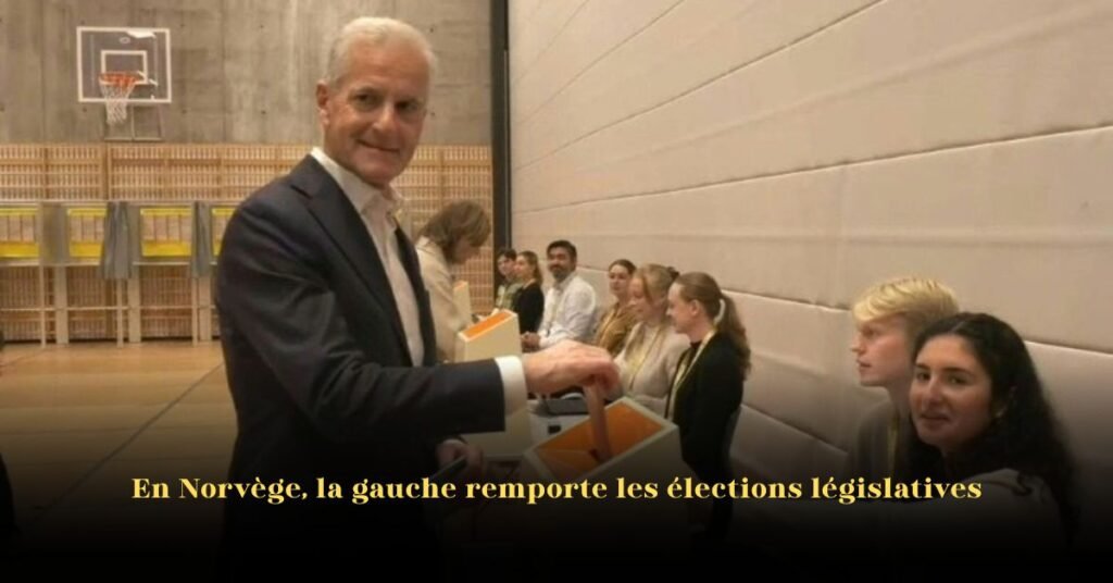 En Norvège, la gauche remporte les élections législatives: Jonas Gahr Støre obtient un second mandat