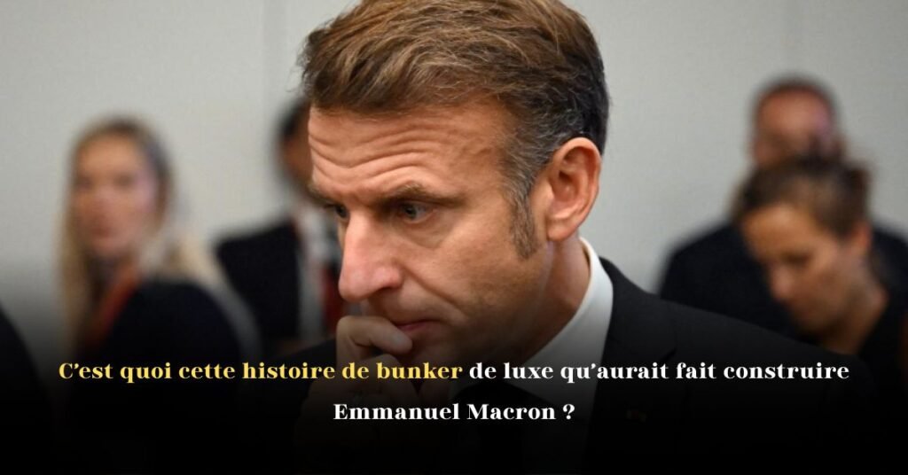C’est quoi cette histoire de bunker de luxe qu’aurait fait construire Emmanuel Macron ?