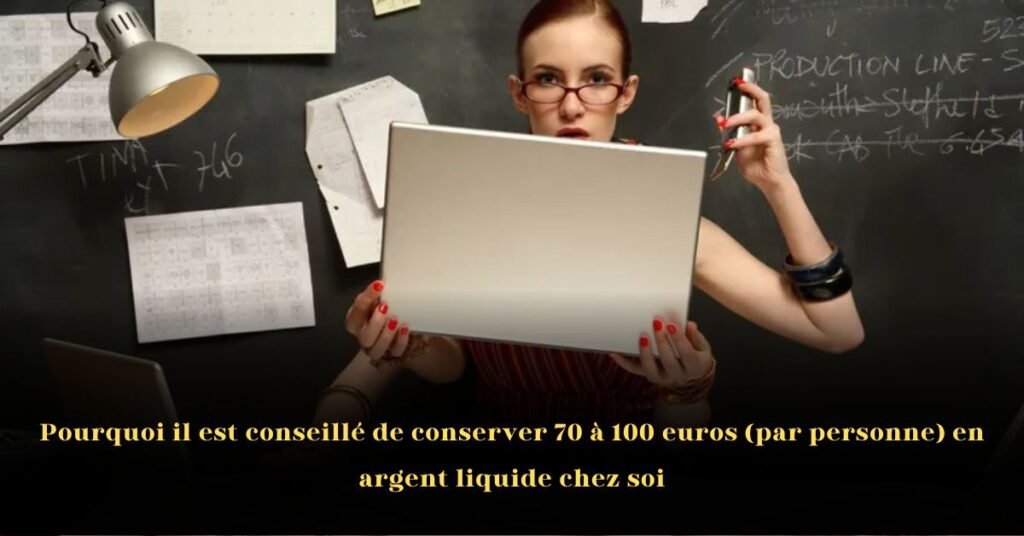 Pourquoi il est conseillé de conserver 70 à 100 euros (par personne) en argent liquide chez soi