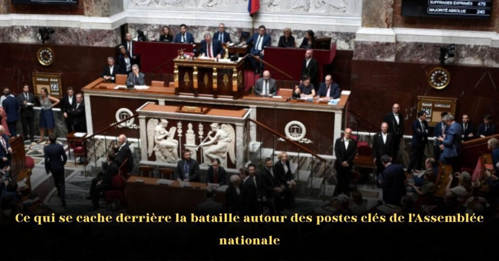 La bataille est engagée autour des postes clés de l’Assemblée nationale