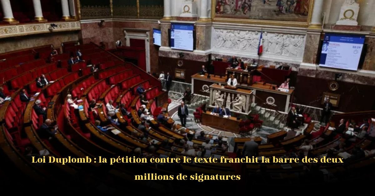 Pétition contre la controversée Loi Duplomb dépasse les deux millions de signatures