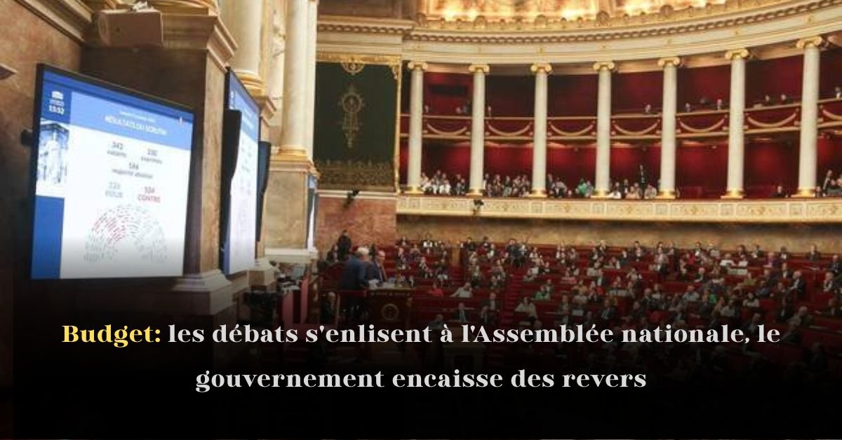 Budget: les débats s’enlisent à l’Assemblée nationale, le gouvernement encaisse des revers