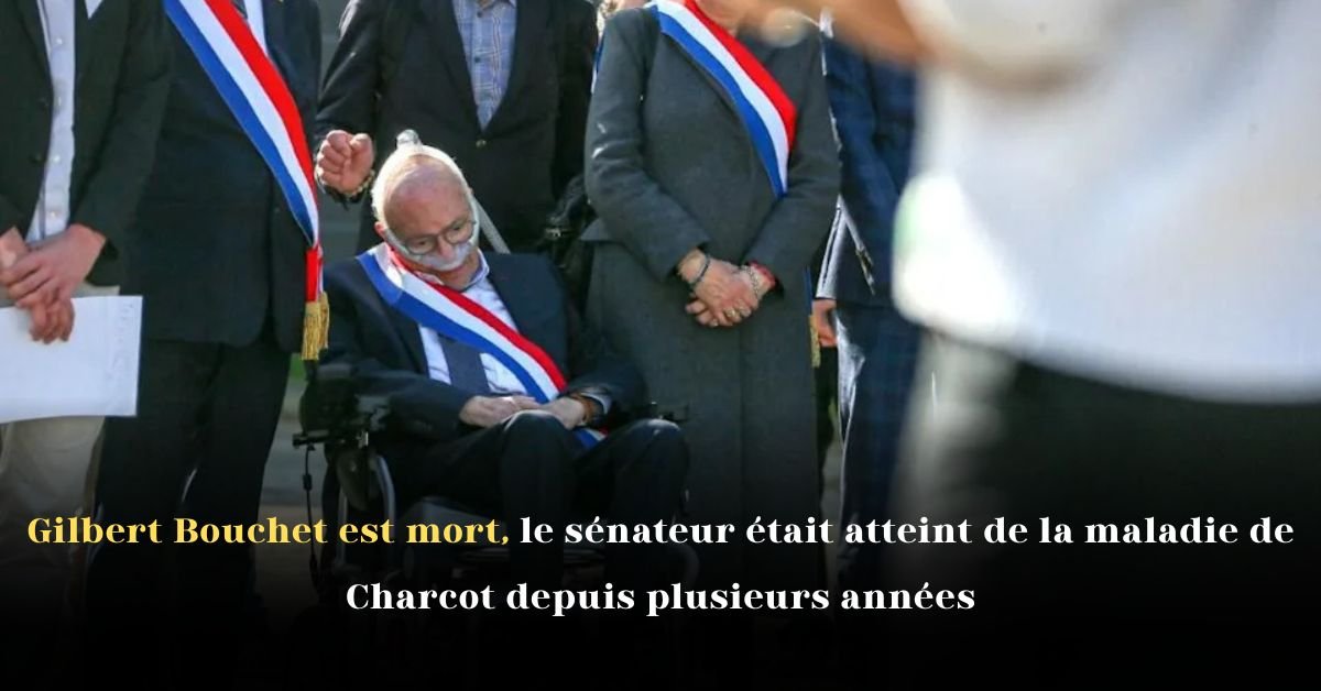 Gilbert Bouchet est mort, le sénateur était atteint de la maladie de Charcot depuis plusieurs années